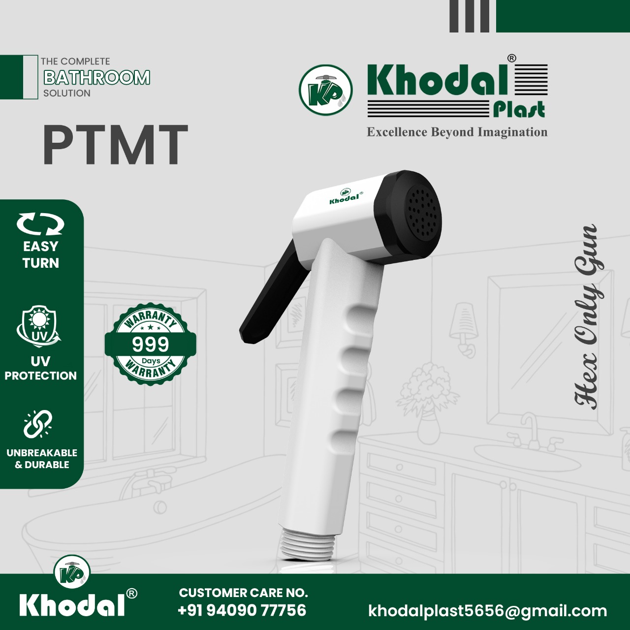 KHODAL PTMT Health Faucet Set