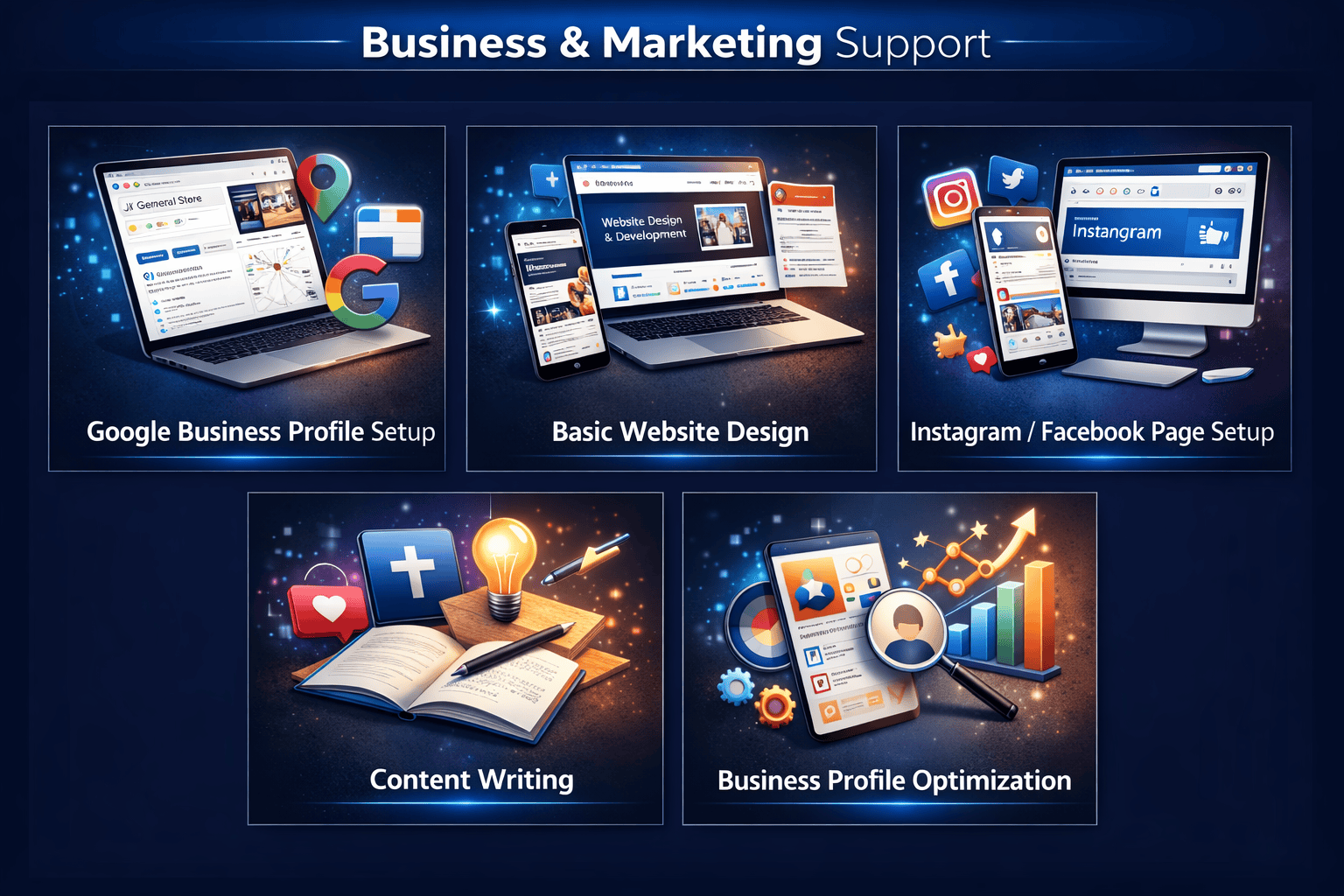 Business & Marketing Support